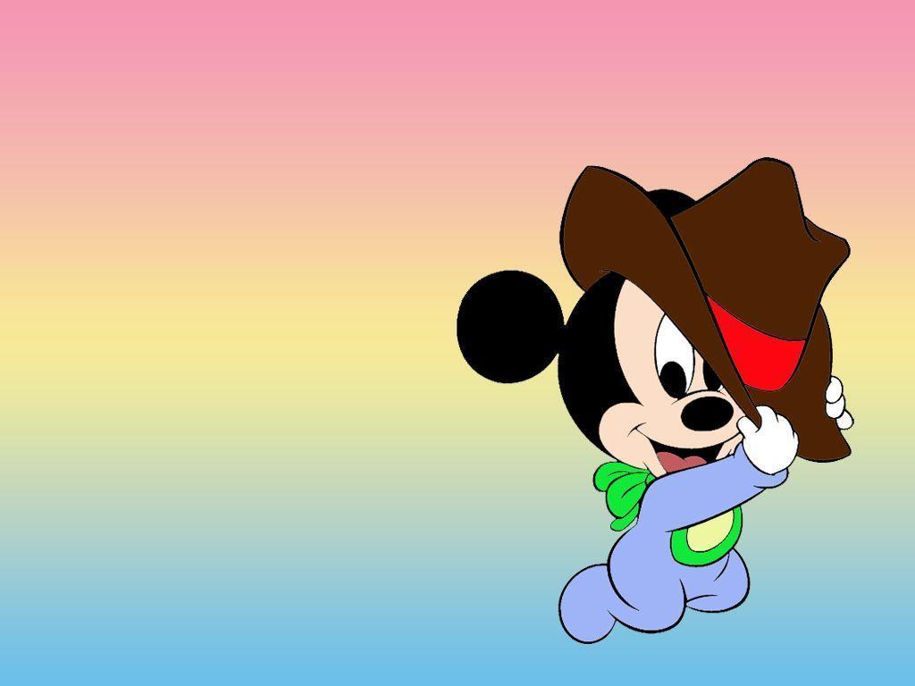 Red Mickey Mouse Background Wallpaper