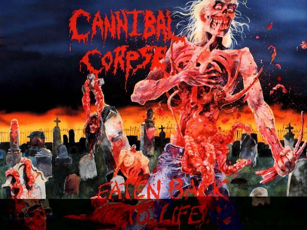 Cannibal Corpse Eaten Back To Life Wallpaper