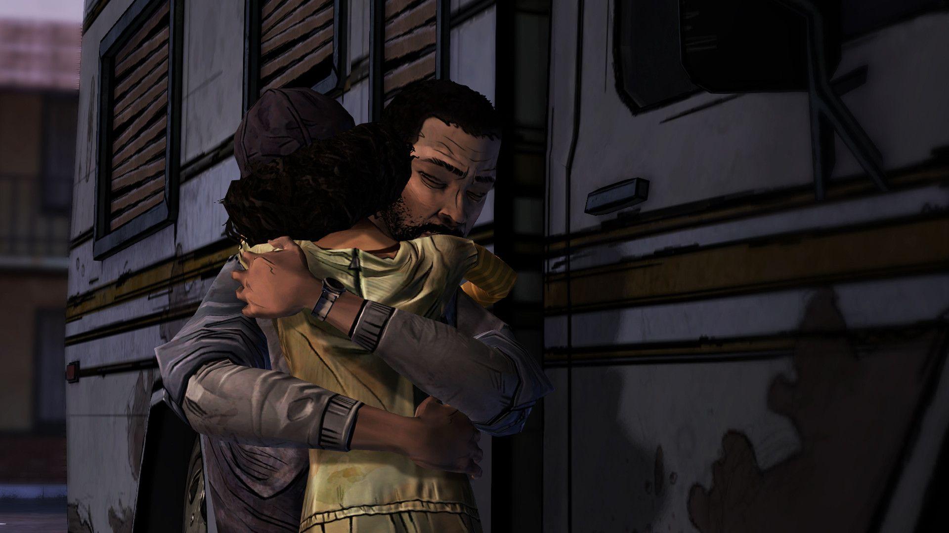 image For > Walking Dead Game iPhone Wallpaper