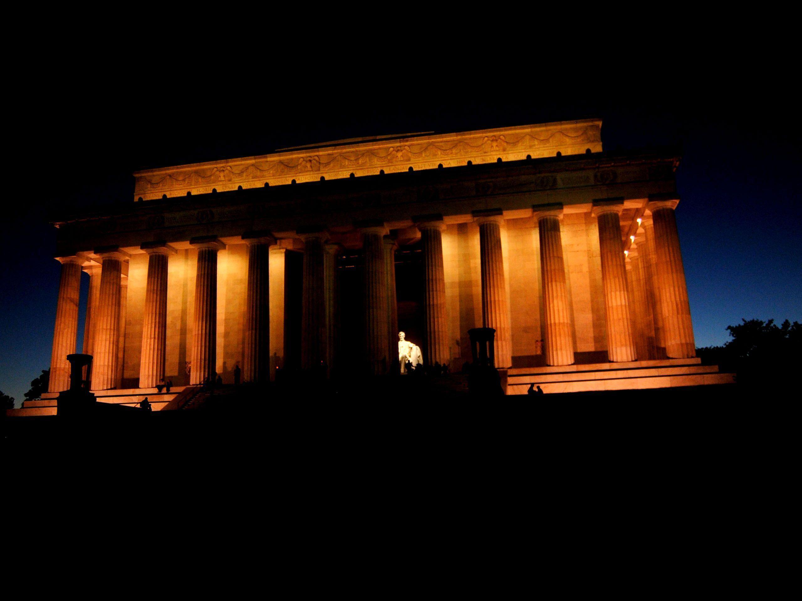 Lincoln Memorial At Night Photo 47062 Wallpaper. Luxury Homes