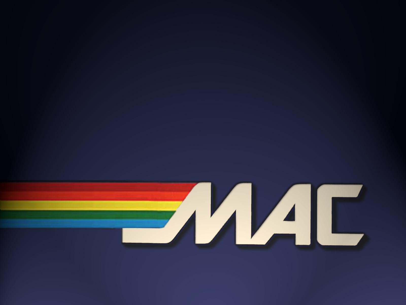 Apple Macintosh dark wallpaper free desktop background