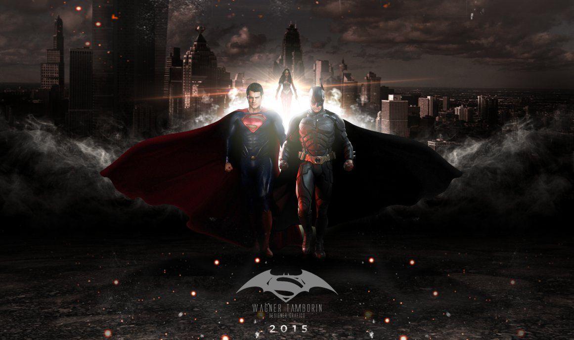 Batman VS Superman Movies Poster Wallpaper Pic Wallpaper