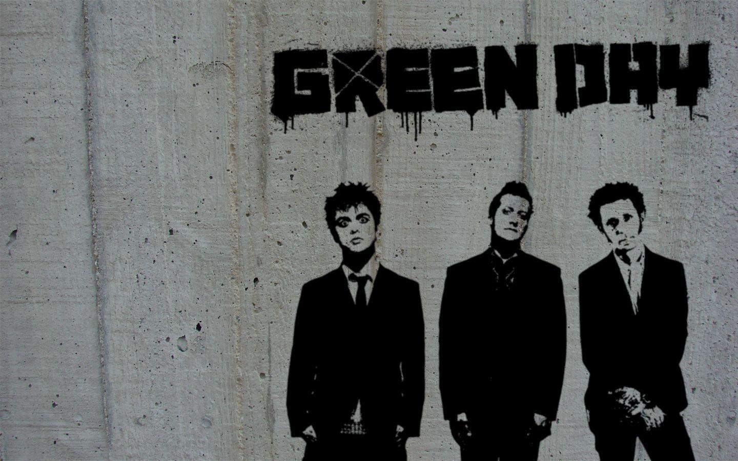 American Punk Rock Band Green Day Wallpaper