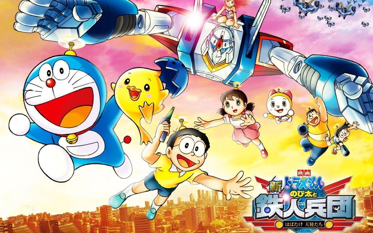 Doraemon image Doraemon and Friends HD wallpaper and background