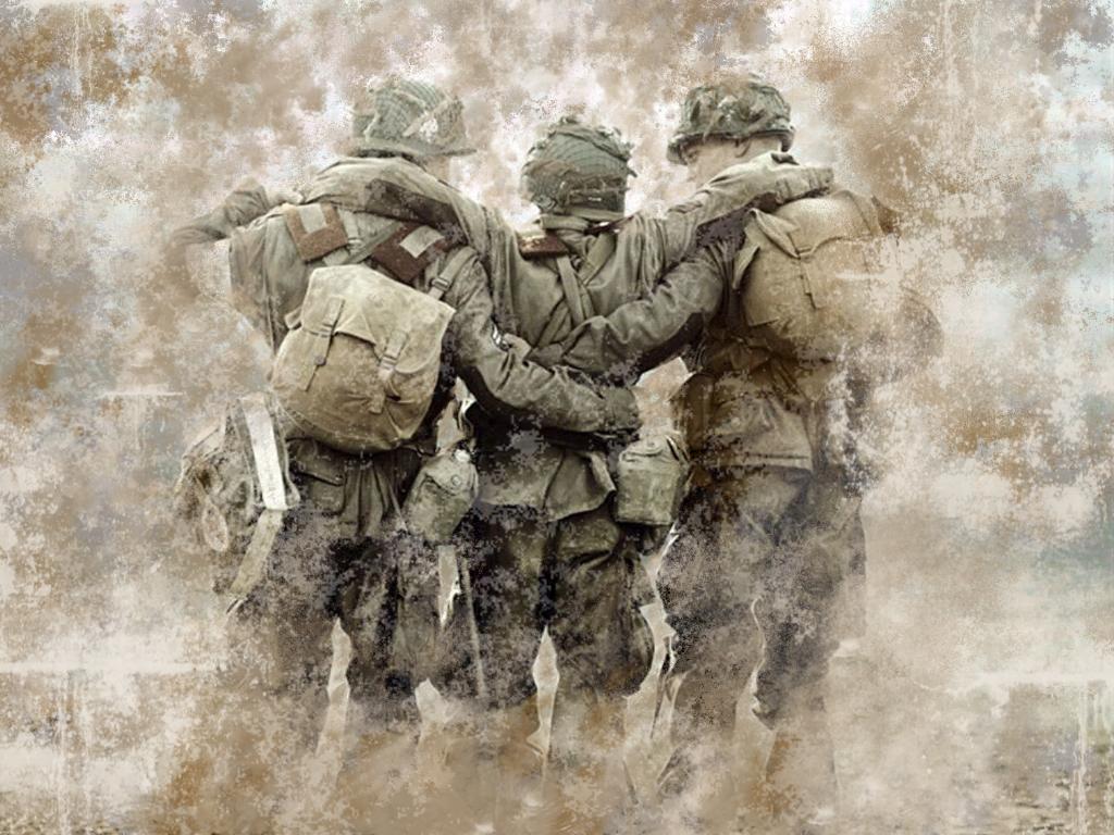 More Like Band of Brothers Wallpaper [Dirt Effect]