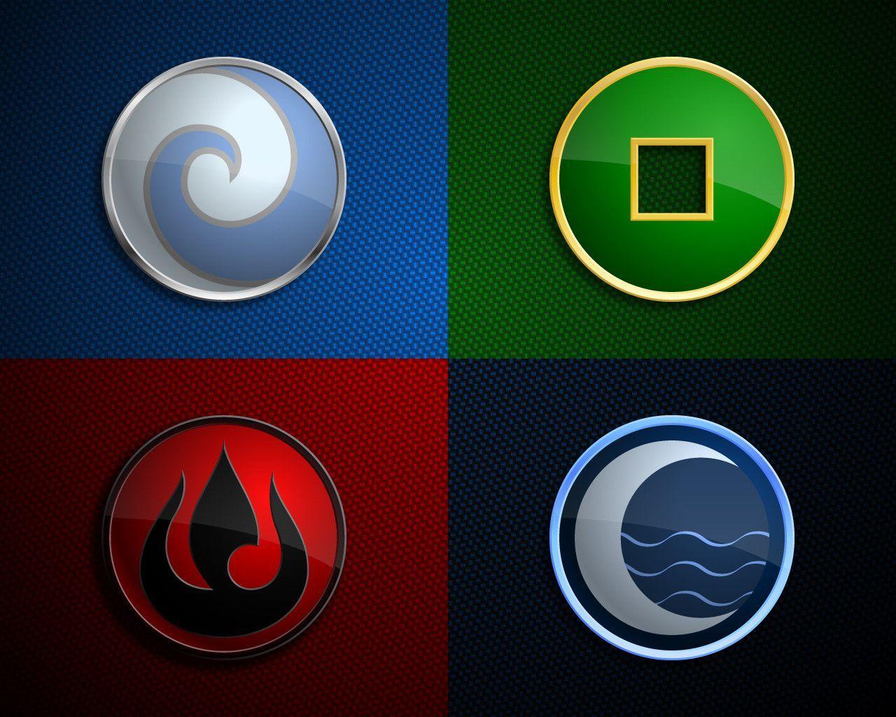 Four Nation Insigmas Wallpaper: The Last Airbender