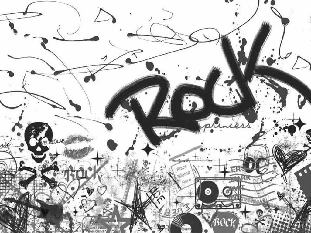Rock Words Wallpaper and Picture Items