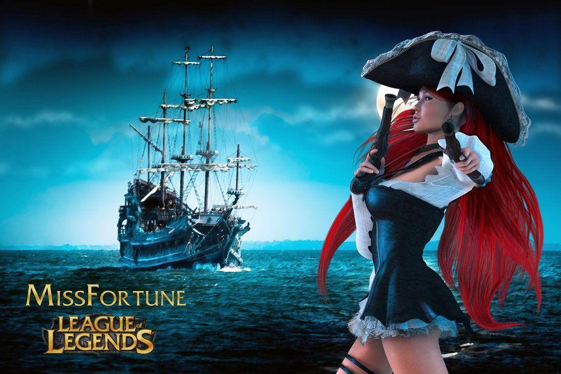 Download League Of Legends Miss Fortune Cosplay Pirate