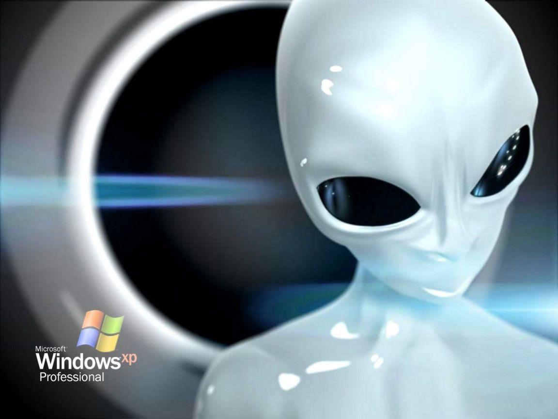 Download wallpaper: UFO, alien, extraterrestrial, photo
