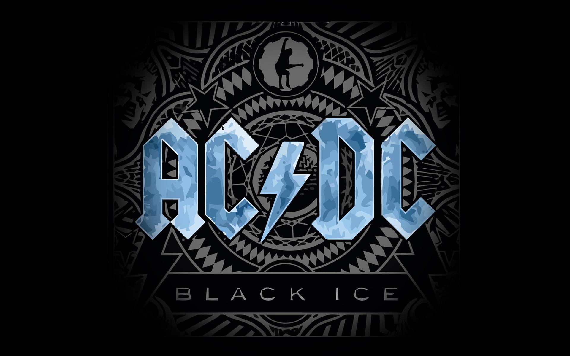 Ac Dc Black Ice Rock Acdc Blue Band Music HD Wallpaper #