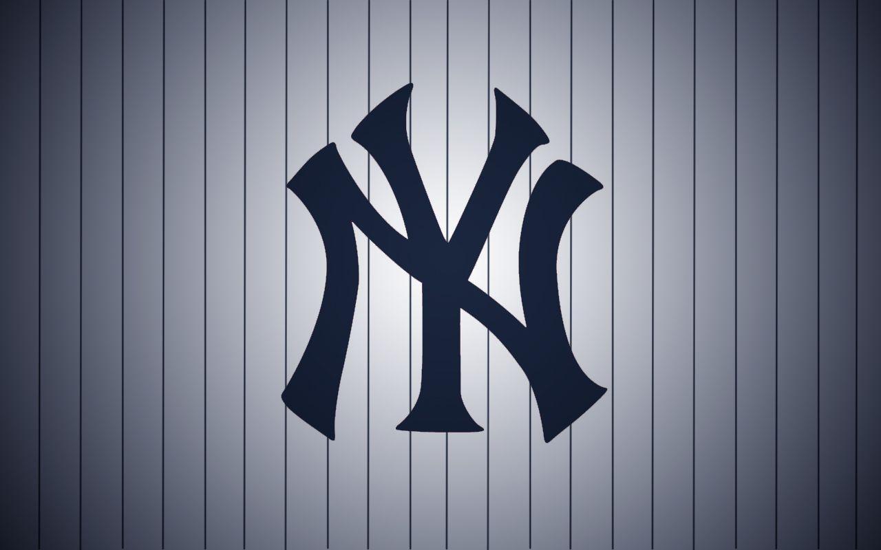New York Yankees Logo Wallpapers Wallpaper Cave