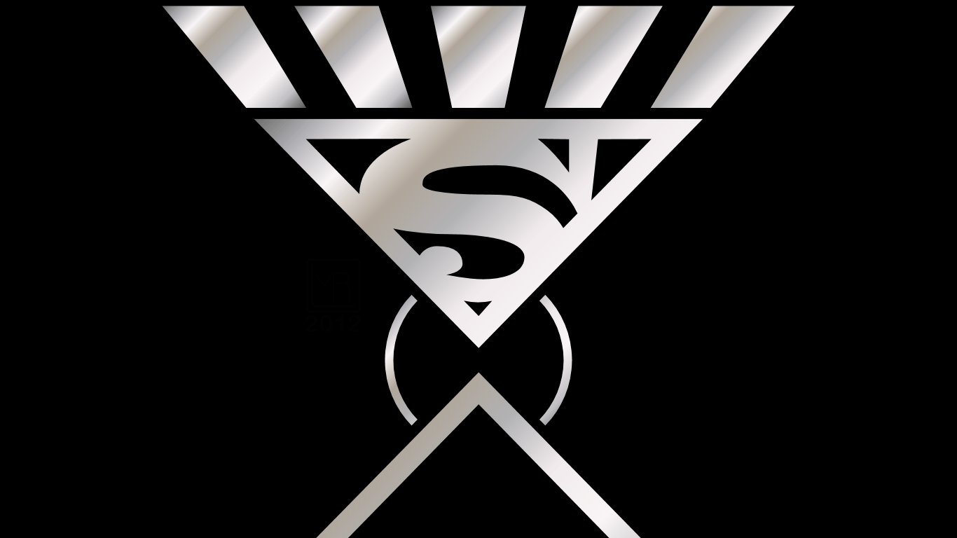 Black Lantern Superman Of Earth 2 Symbol WP