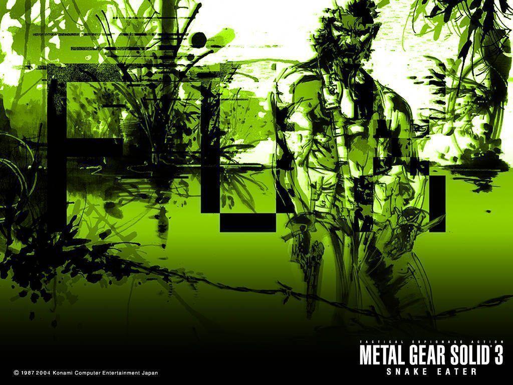 Metal Gear Solid 3 Computer Background