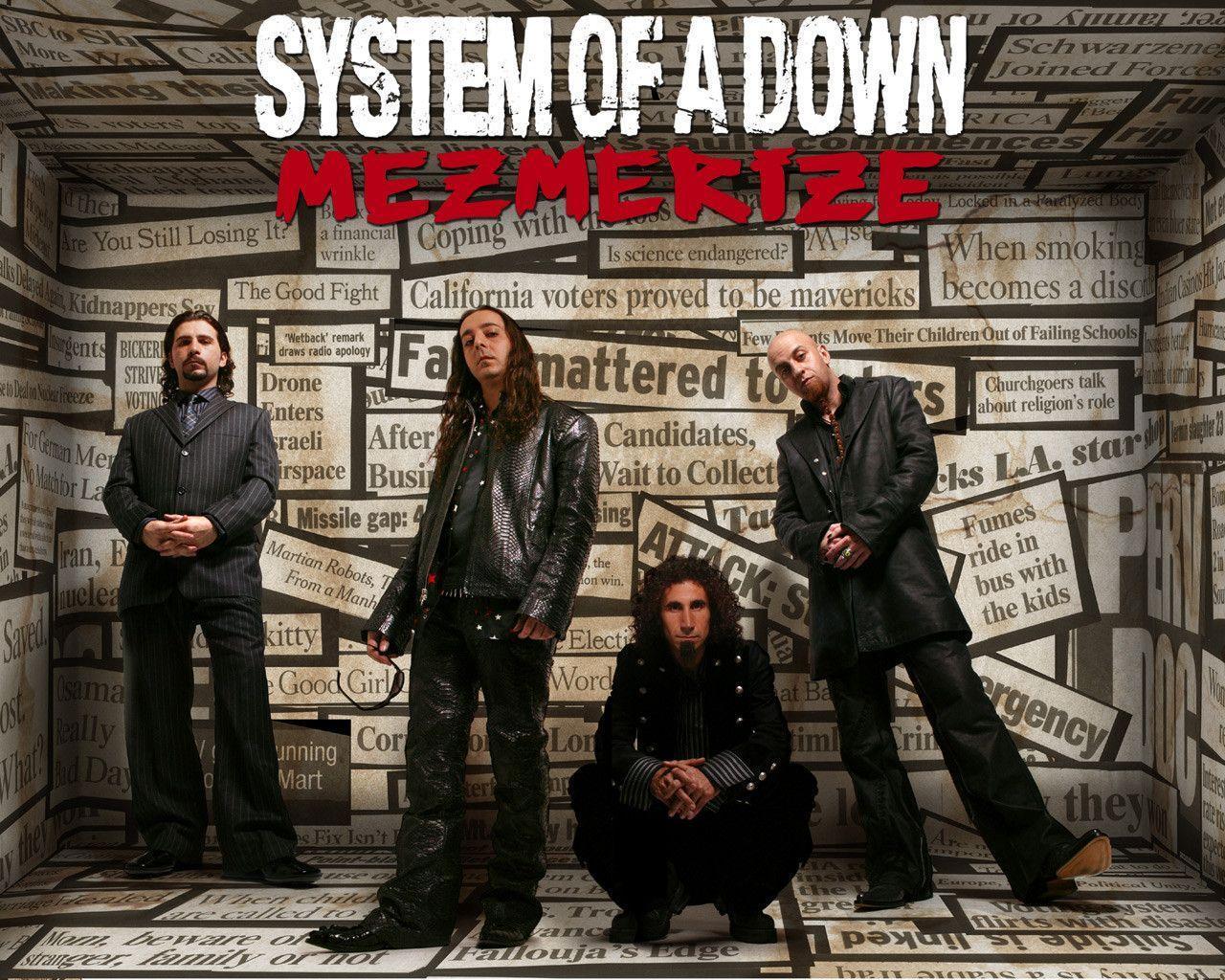 System of a Down + Wallpaper and Information