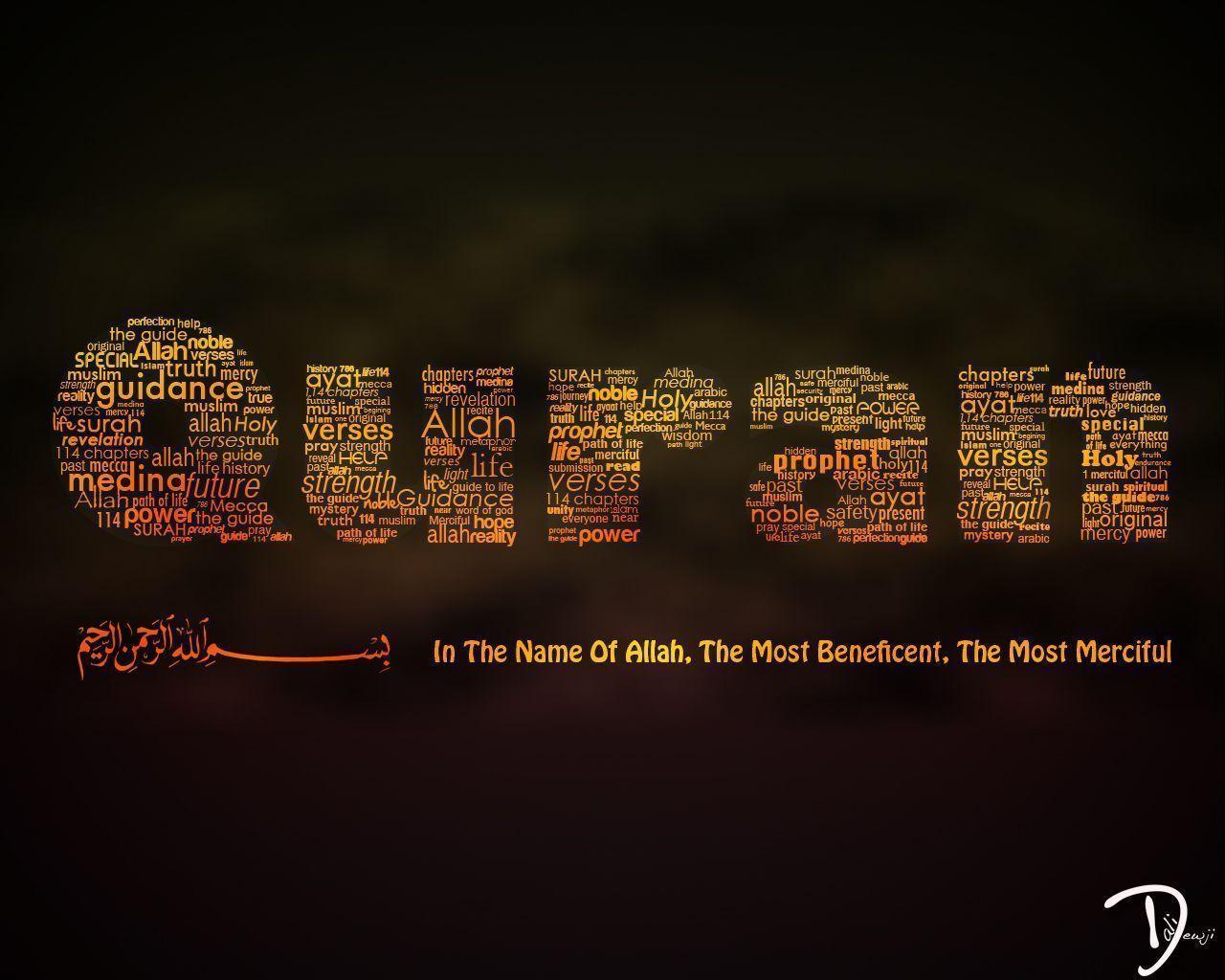 What Quran stands for&; Wallpaper by Ali M M Dewji