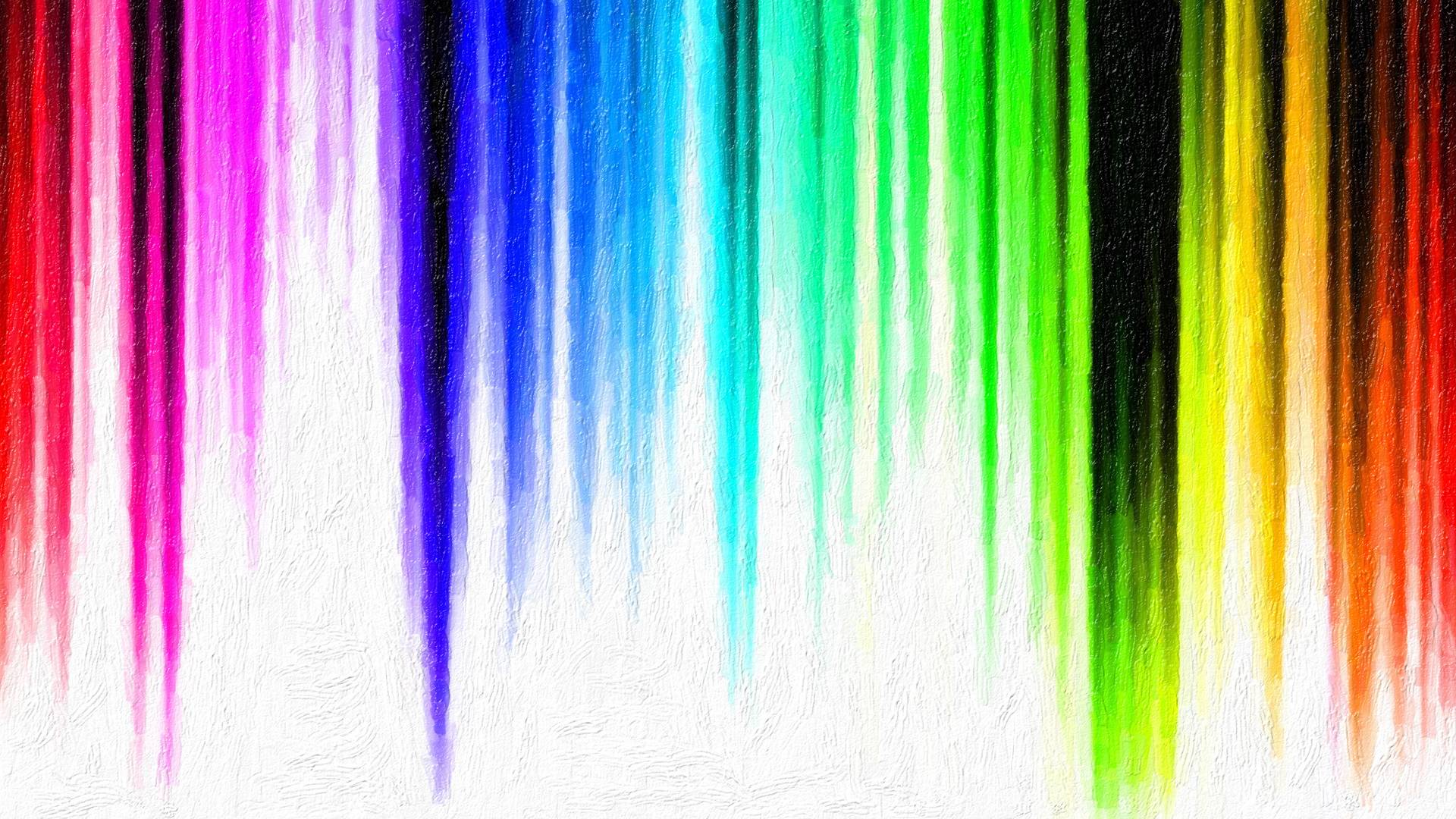 Rainbow Colors & Stripes HD Wallpaper 1080p HD Wallpaper