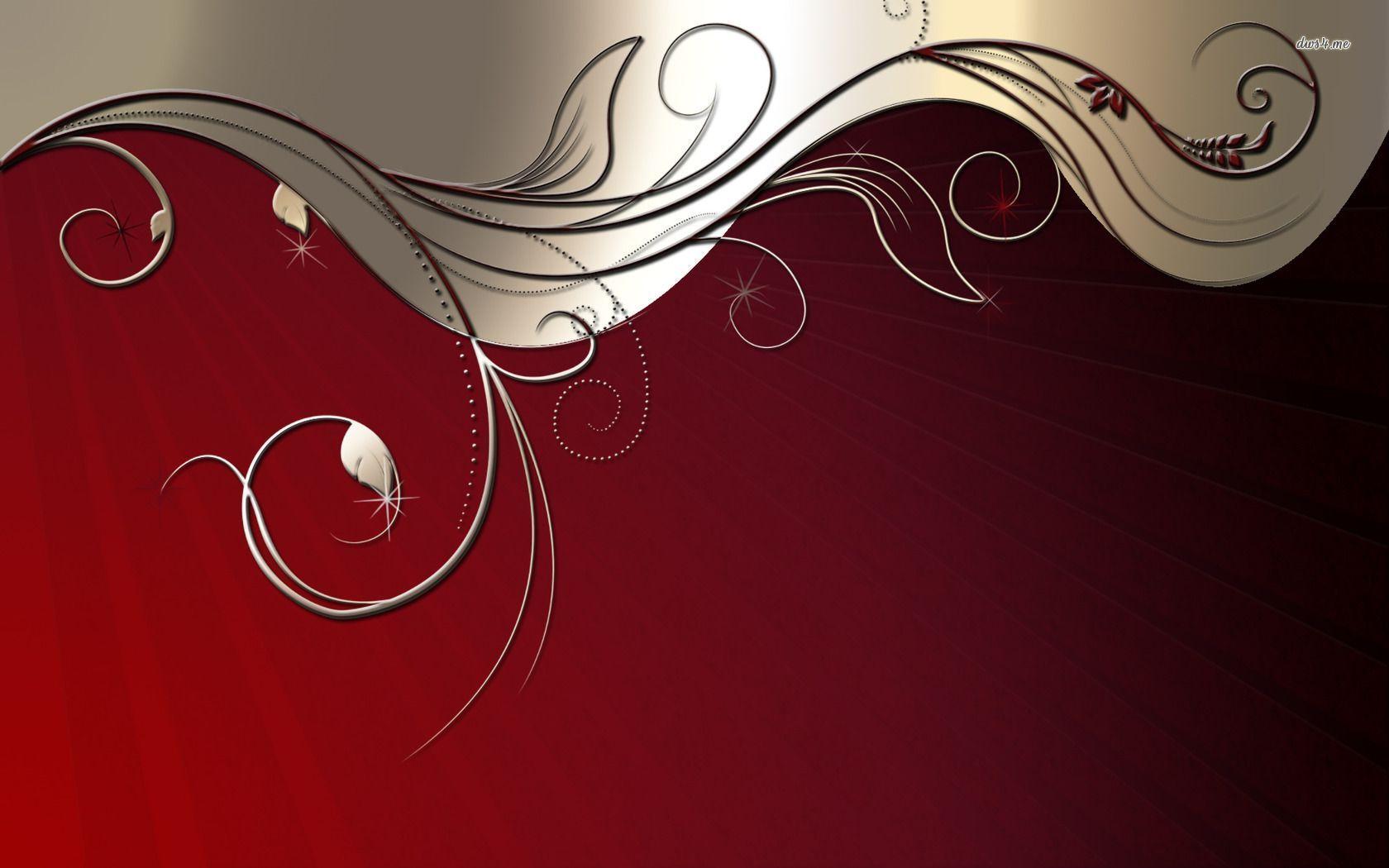 Red Swirls wallpaper wallpaper - #