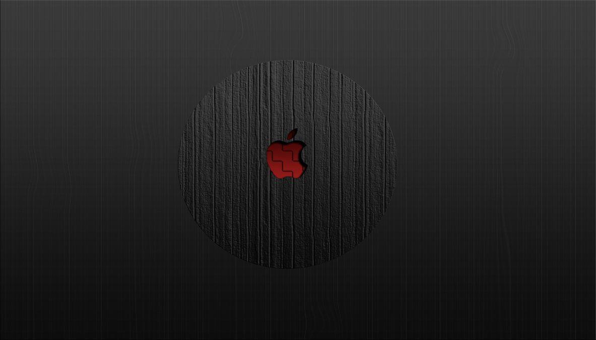 Wallpaper For > Cool Apple Logo Wallpaper