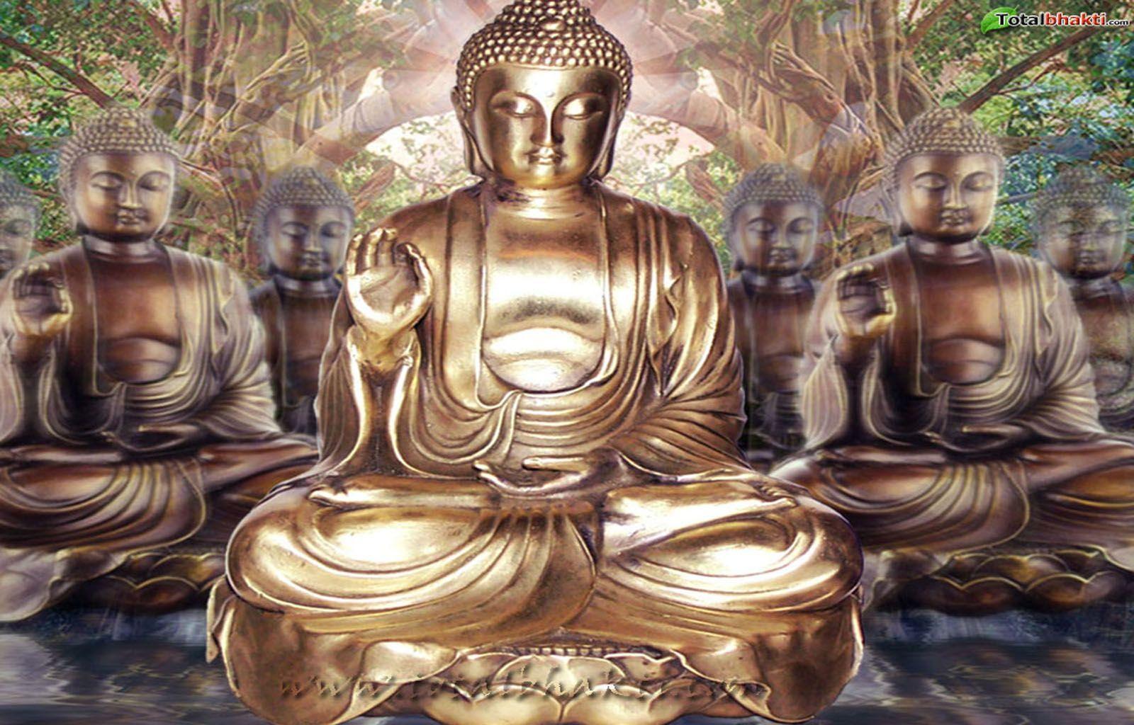 God Background: Lord Buddha Wallpaper