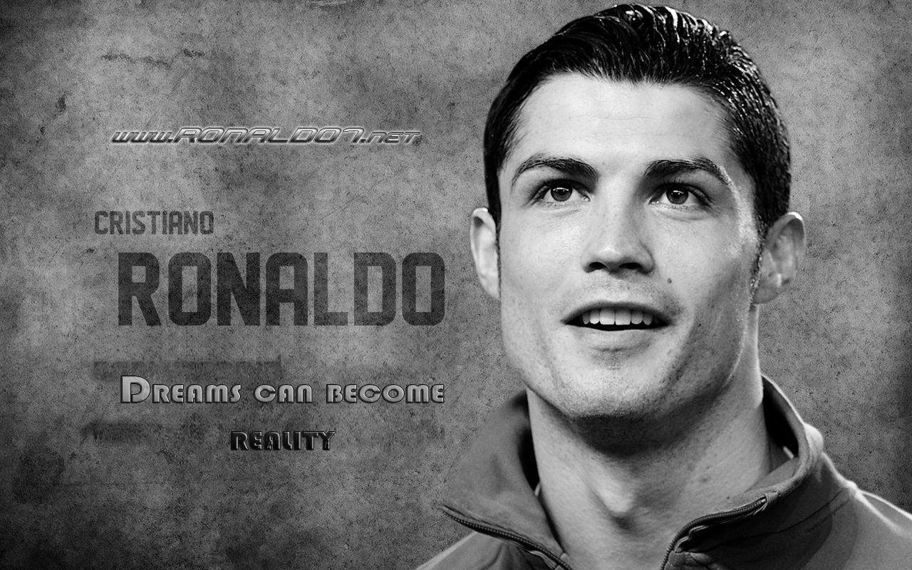 Christiano Ronaldo BW Exclusive HD Wallpaper #