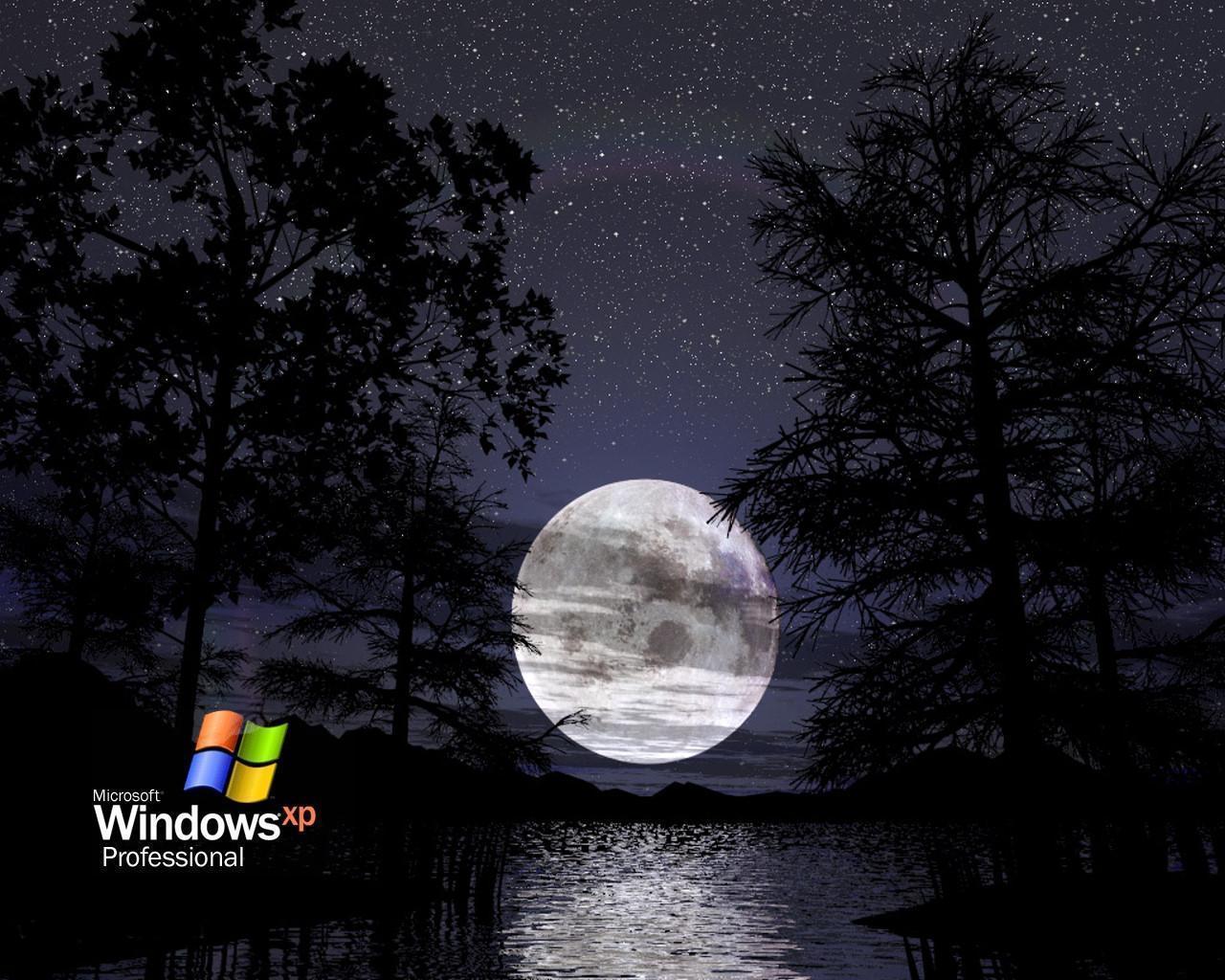 Windows moon free desktop background wallpaper image