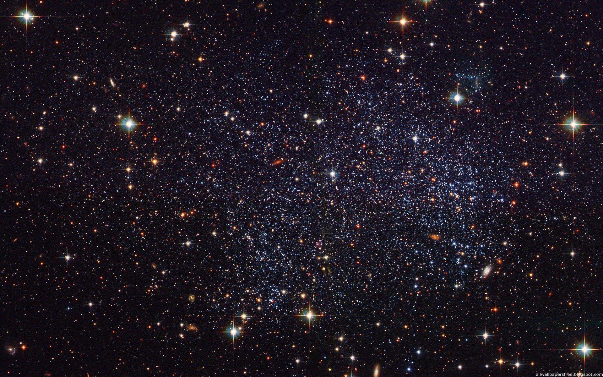 Milky Way Stars Desktop Wallpaper