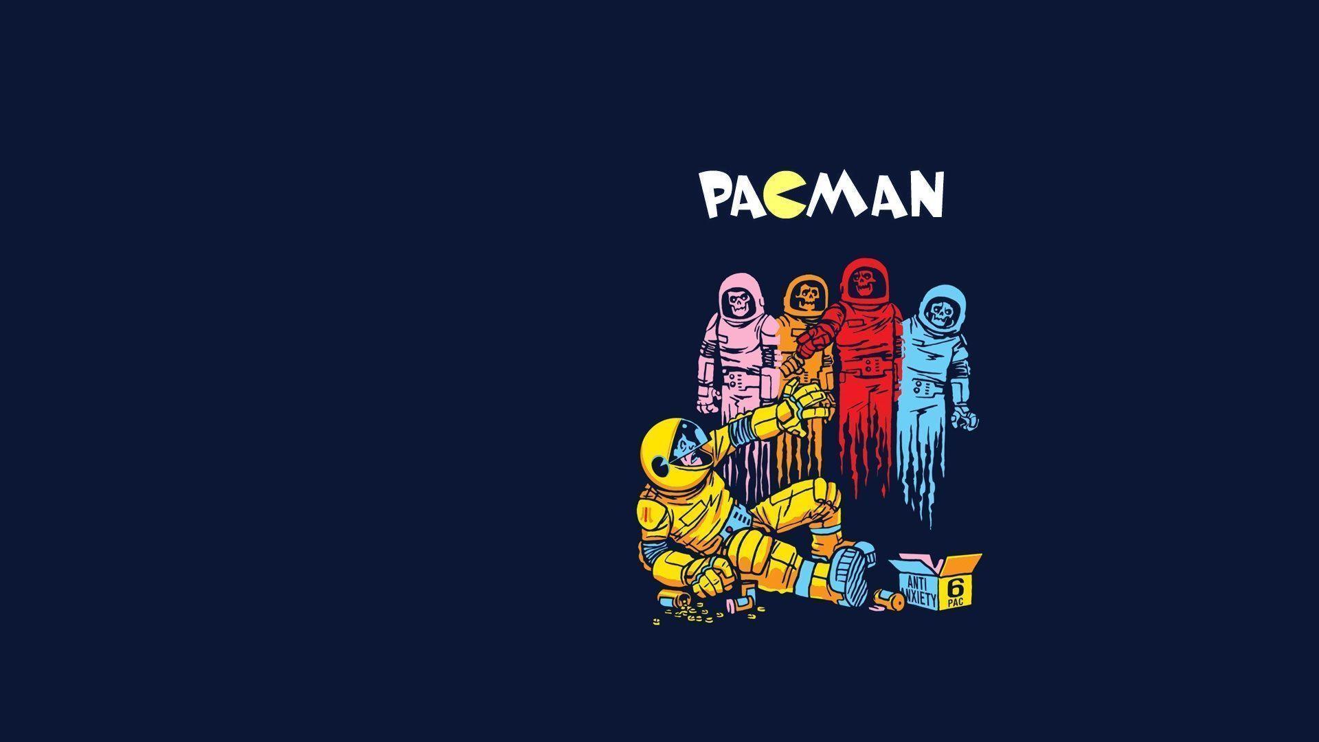 Pacman Wallpaper 5156 1920x1080 px
