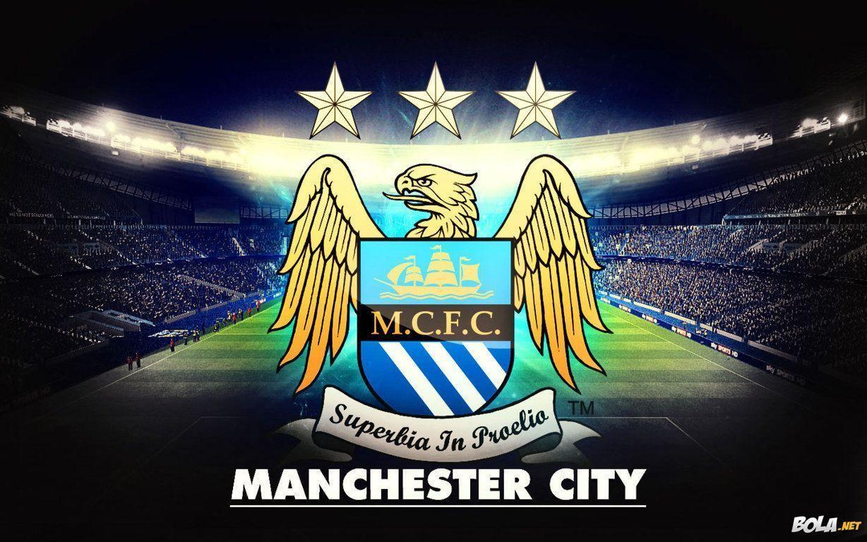 Manchester City Logo HD Image Wallpaper Desktop Background Free