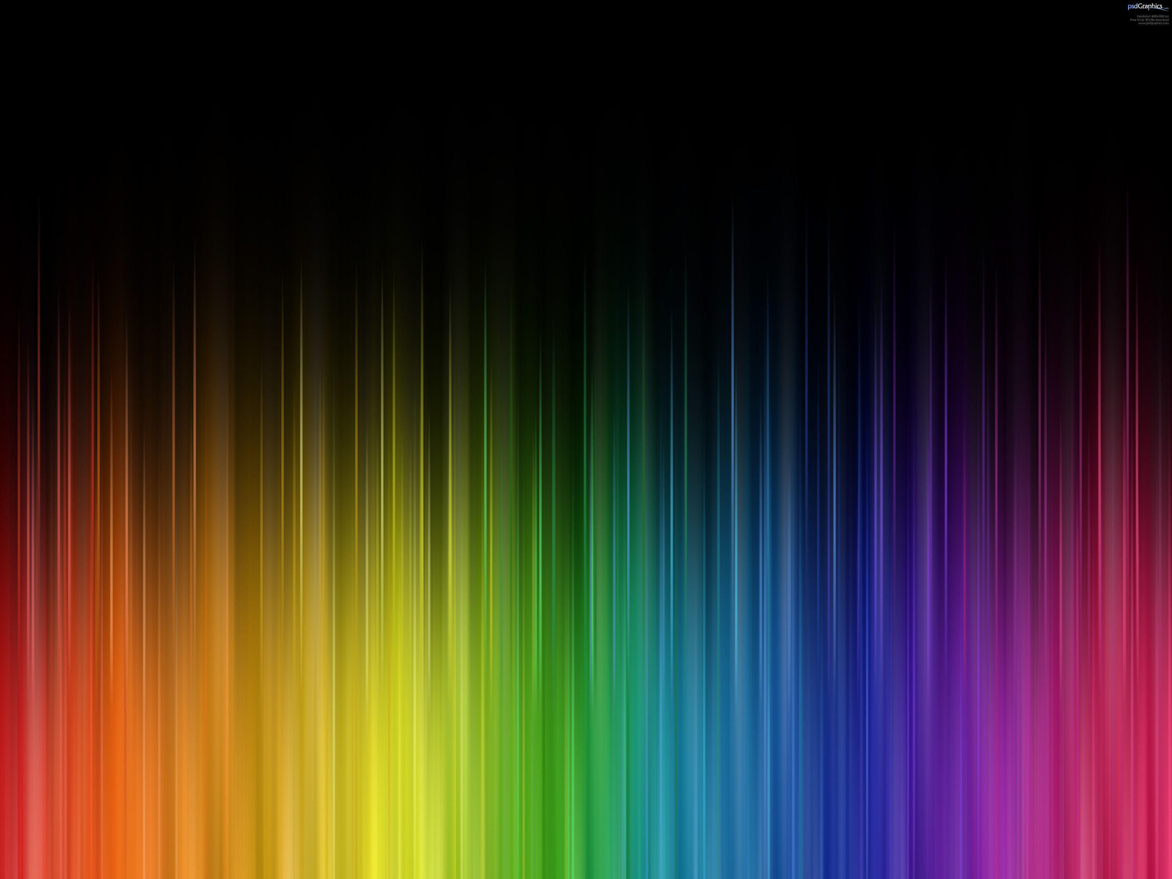 Abstract rainbow flow background