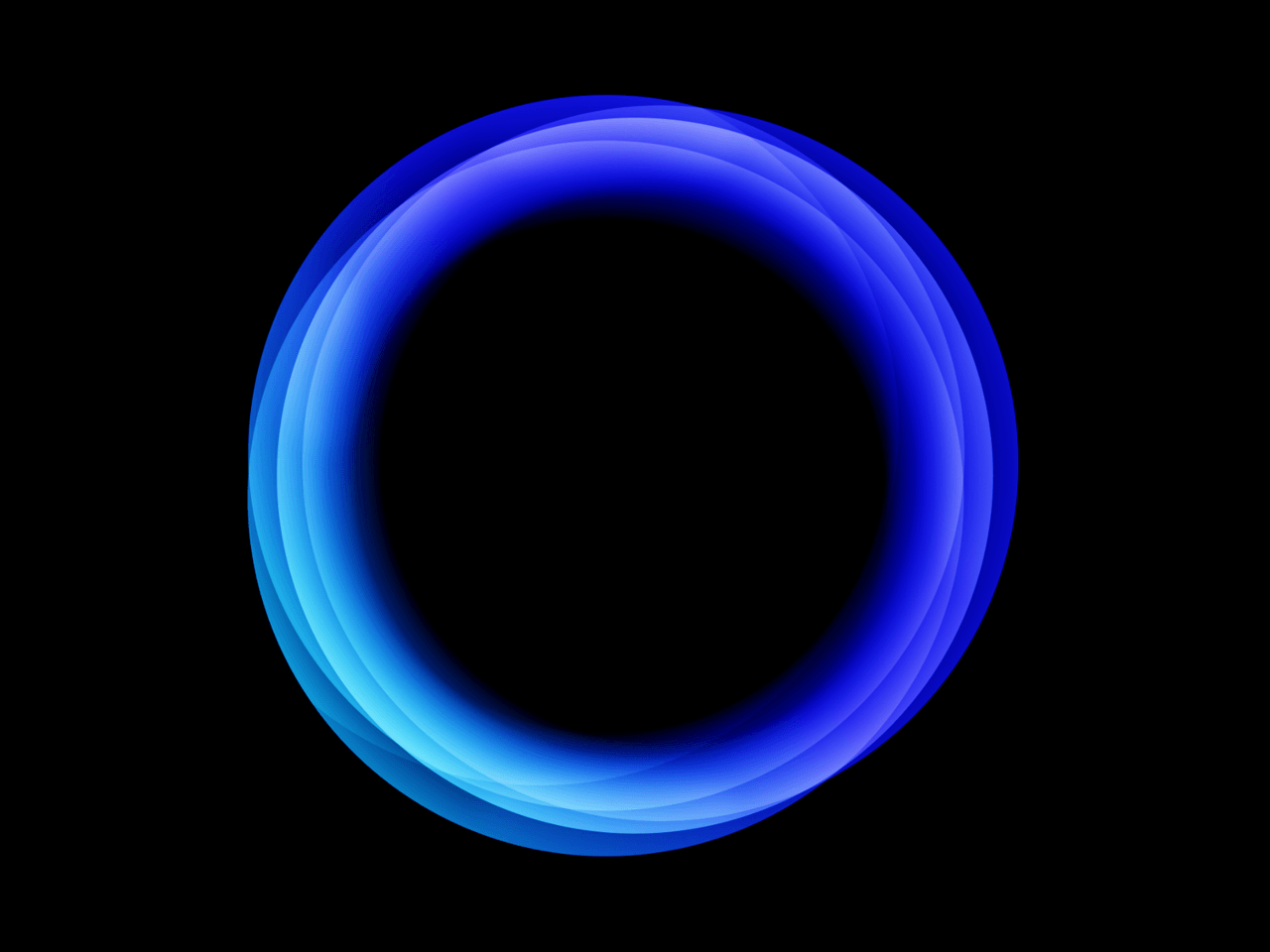 blue circle