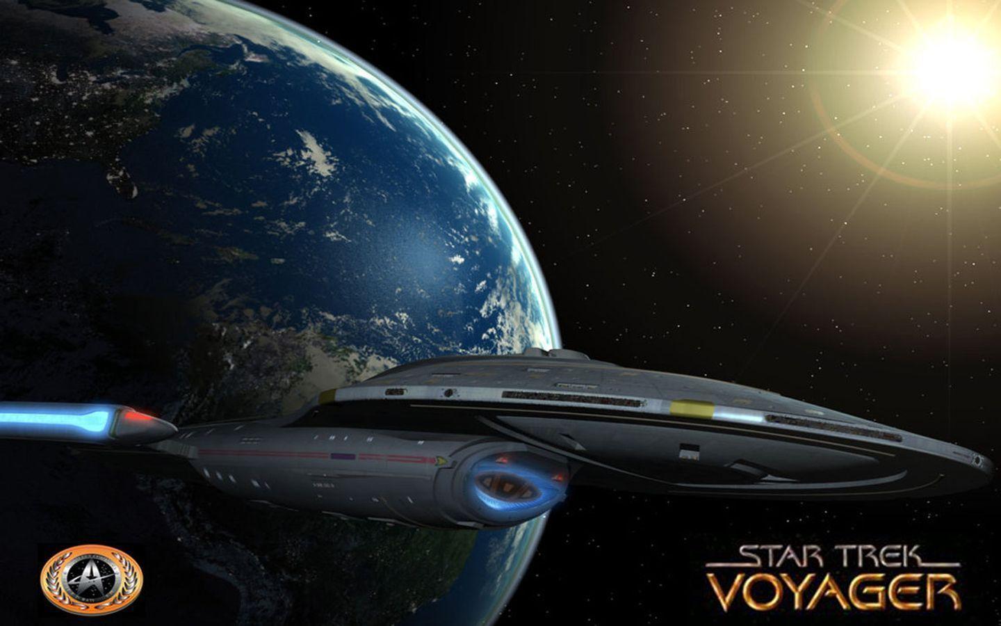 Star Trek Voyager Wallpaper 1440×900. Star Trek Wallpaper