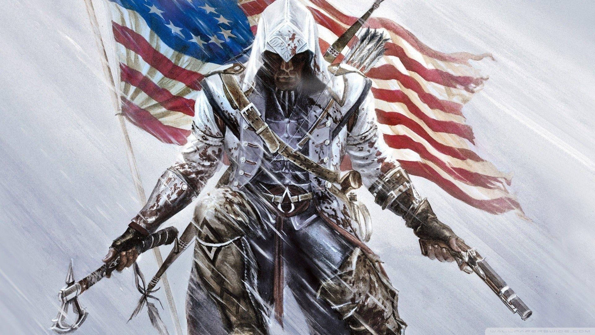 Assassins Creed 3 games HD wallpaper. Background HD Wallpaper