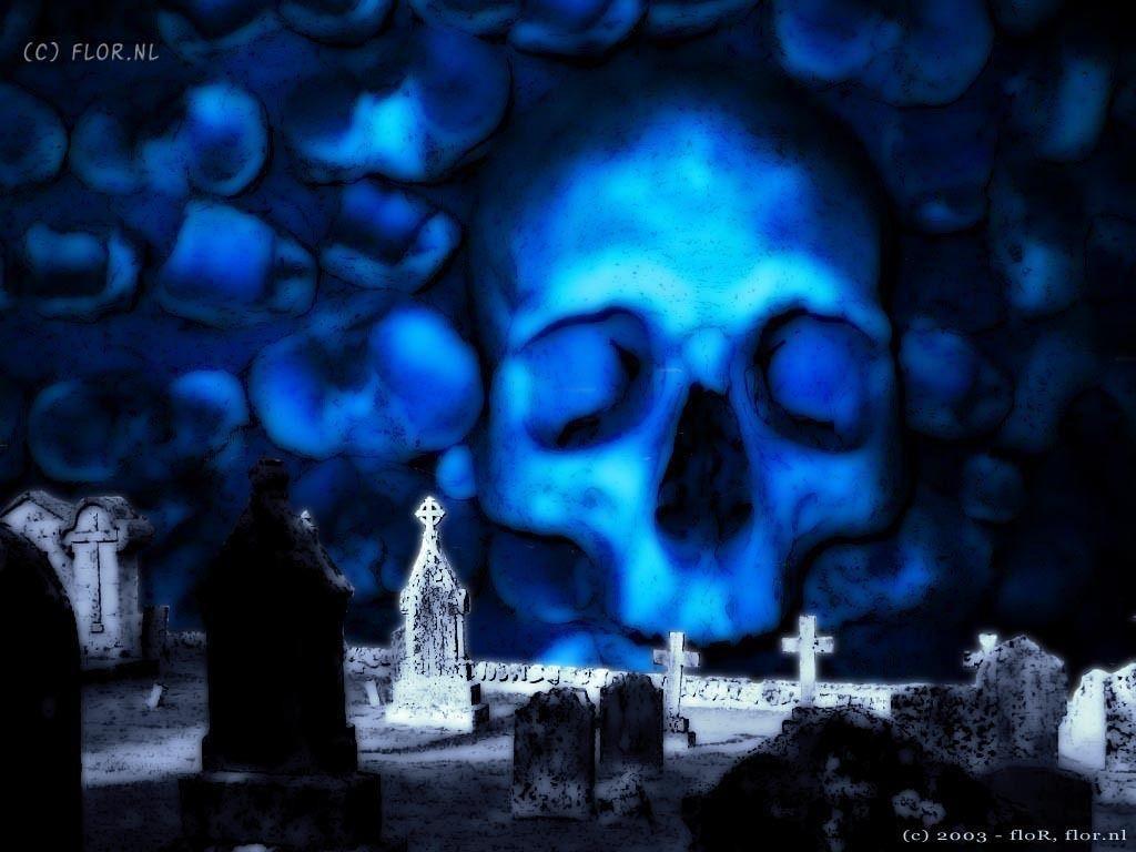 Midnight Graveyard Movies Wallpaper