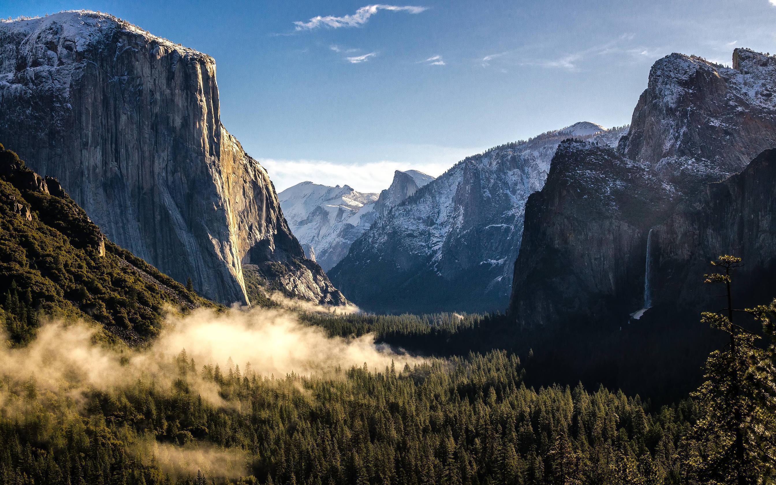 Daily Wallpaper: Yosemite National Park in the Morning. I Like To