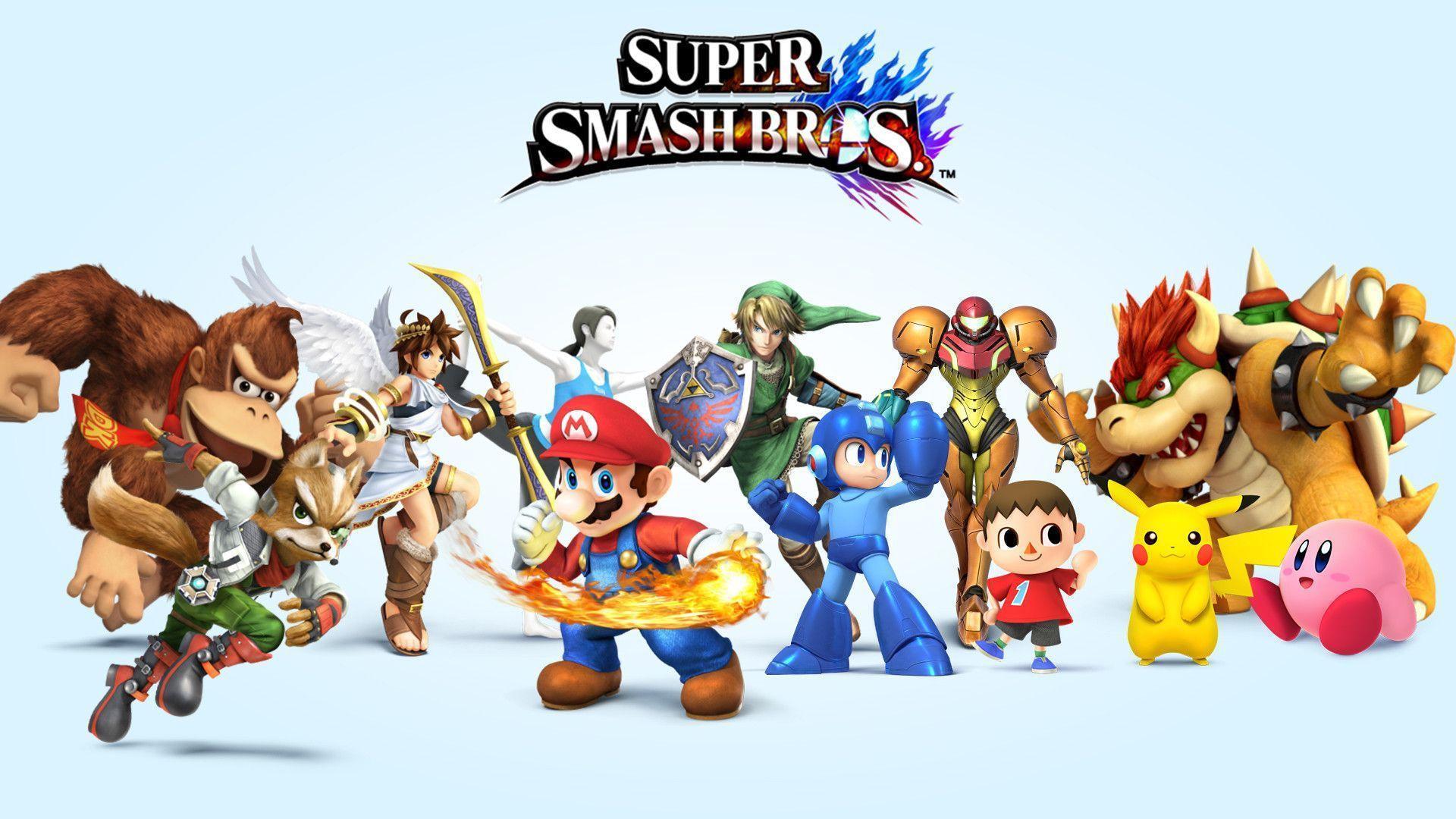 Super Smash Bros 4 Characters Wallpaper [HD] (Volume 1)