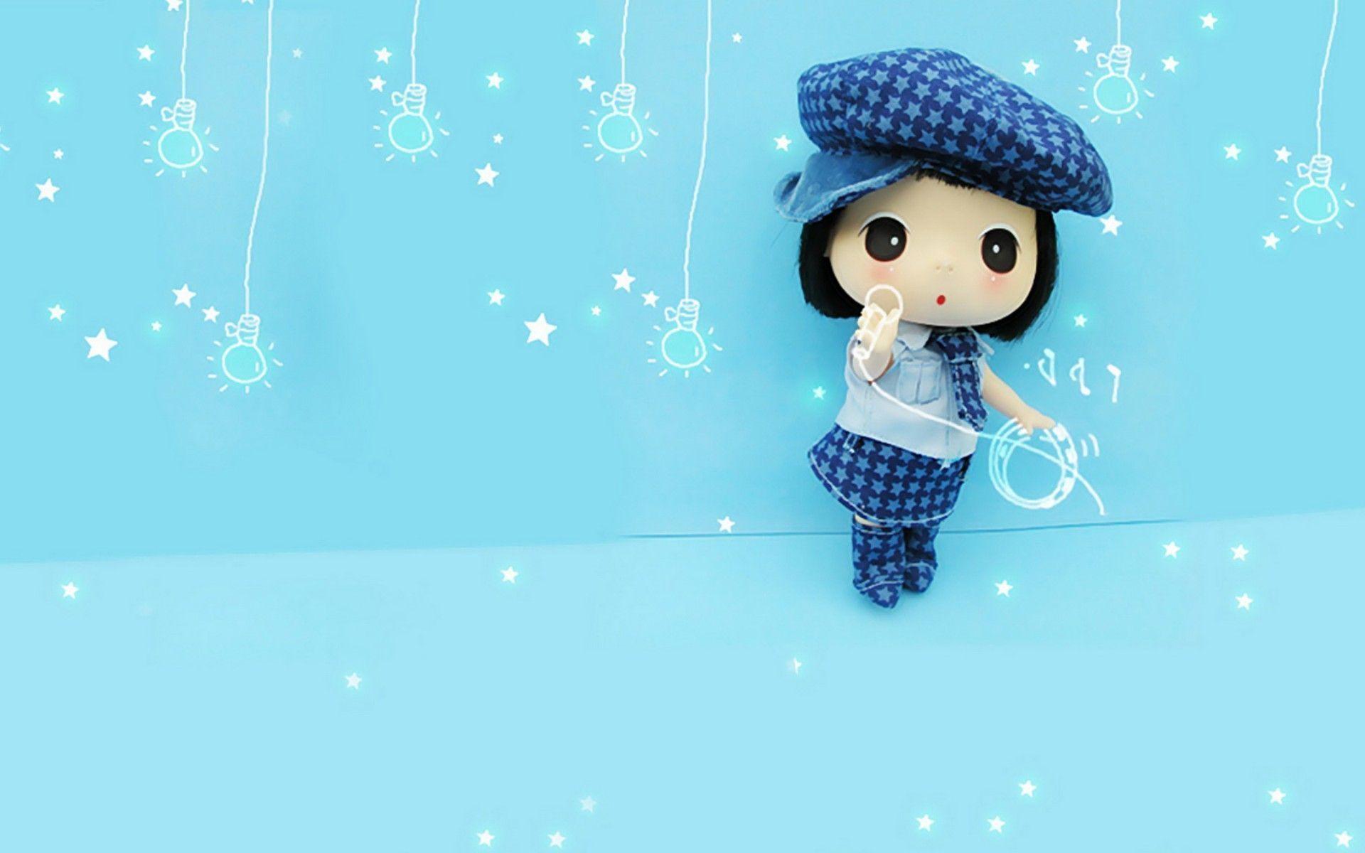 Cute Korean Ddung Doll Picture Wallpaper