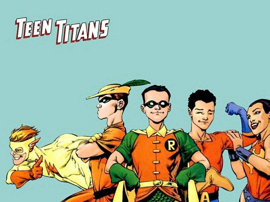 My Free Wallpaper, Original Teen Titans