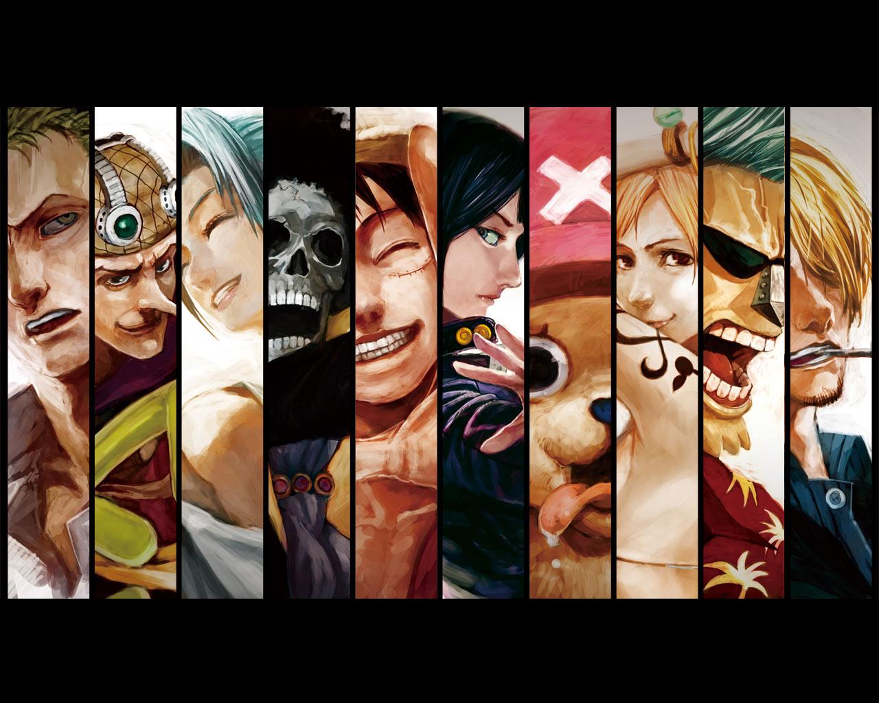 Gallery For > One Piece Full Crew Wallpaper
