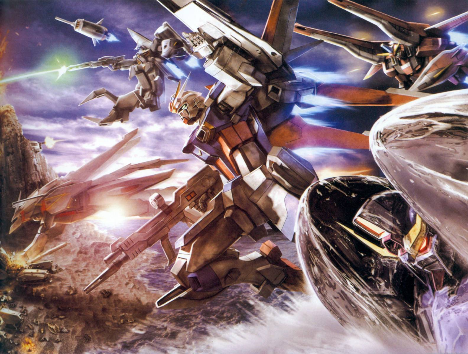Gundam War HD Wallpaper