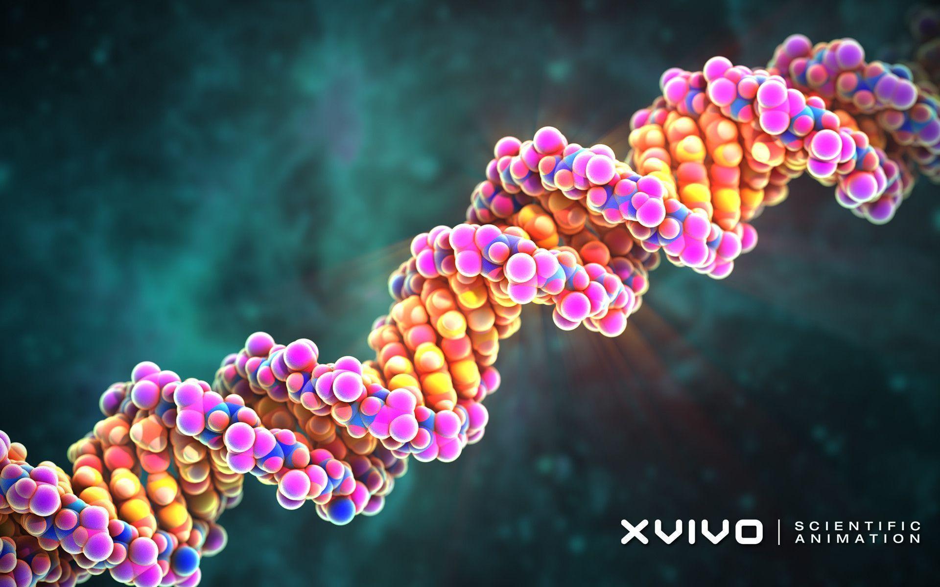 DNA Scientific Animation Wallpaper For Computer Or iPhone. XVIVO