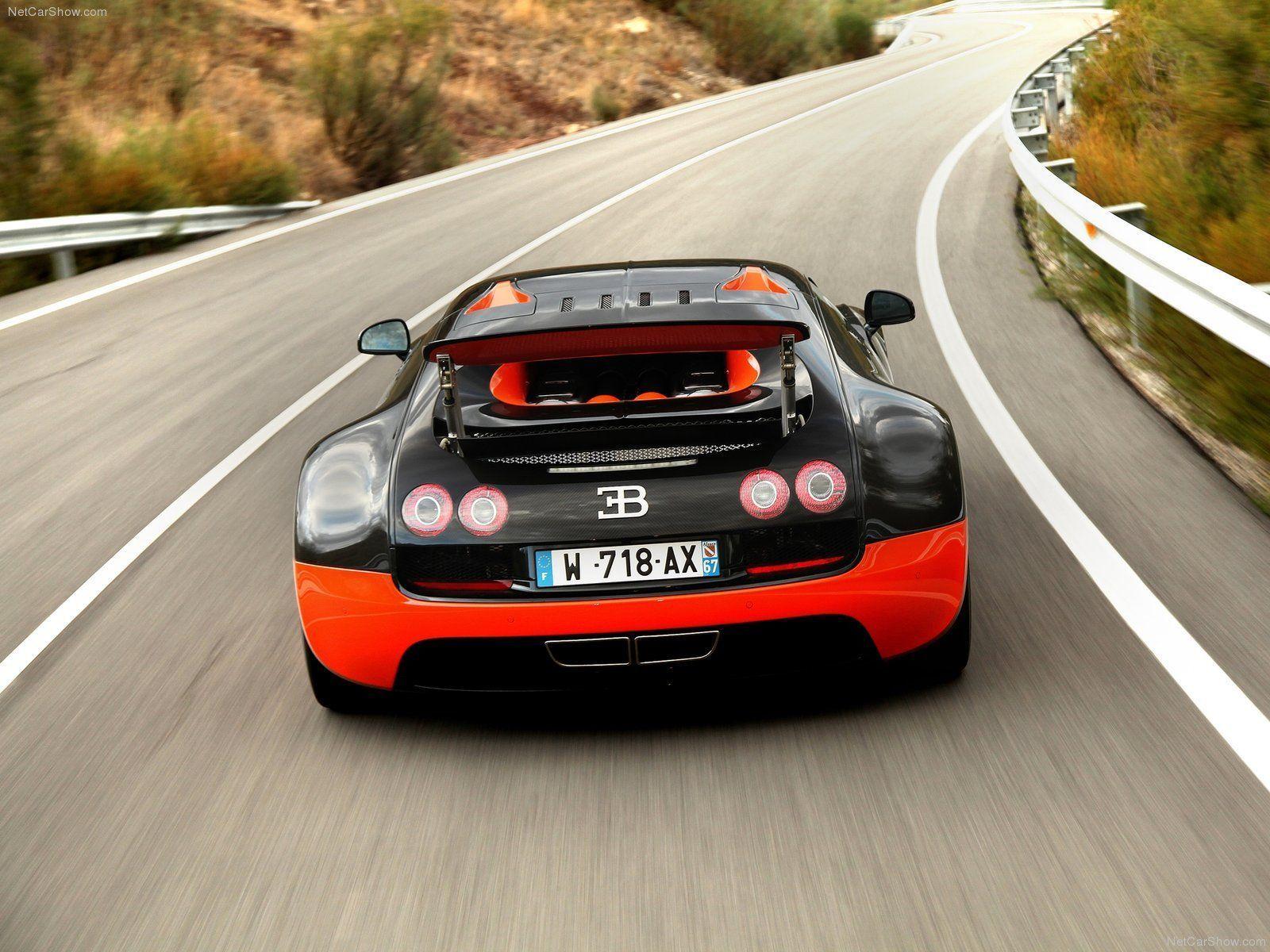 Bugatti Veyron Super Sport Black And Red