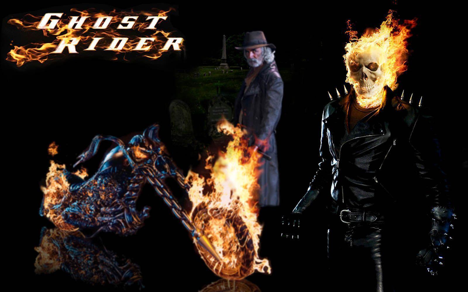 Wallpaper For > Ghost Rider Wallpaper HD 3D