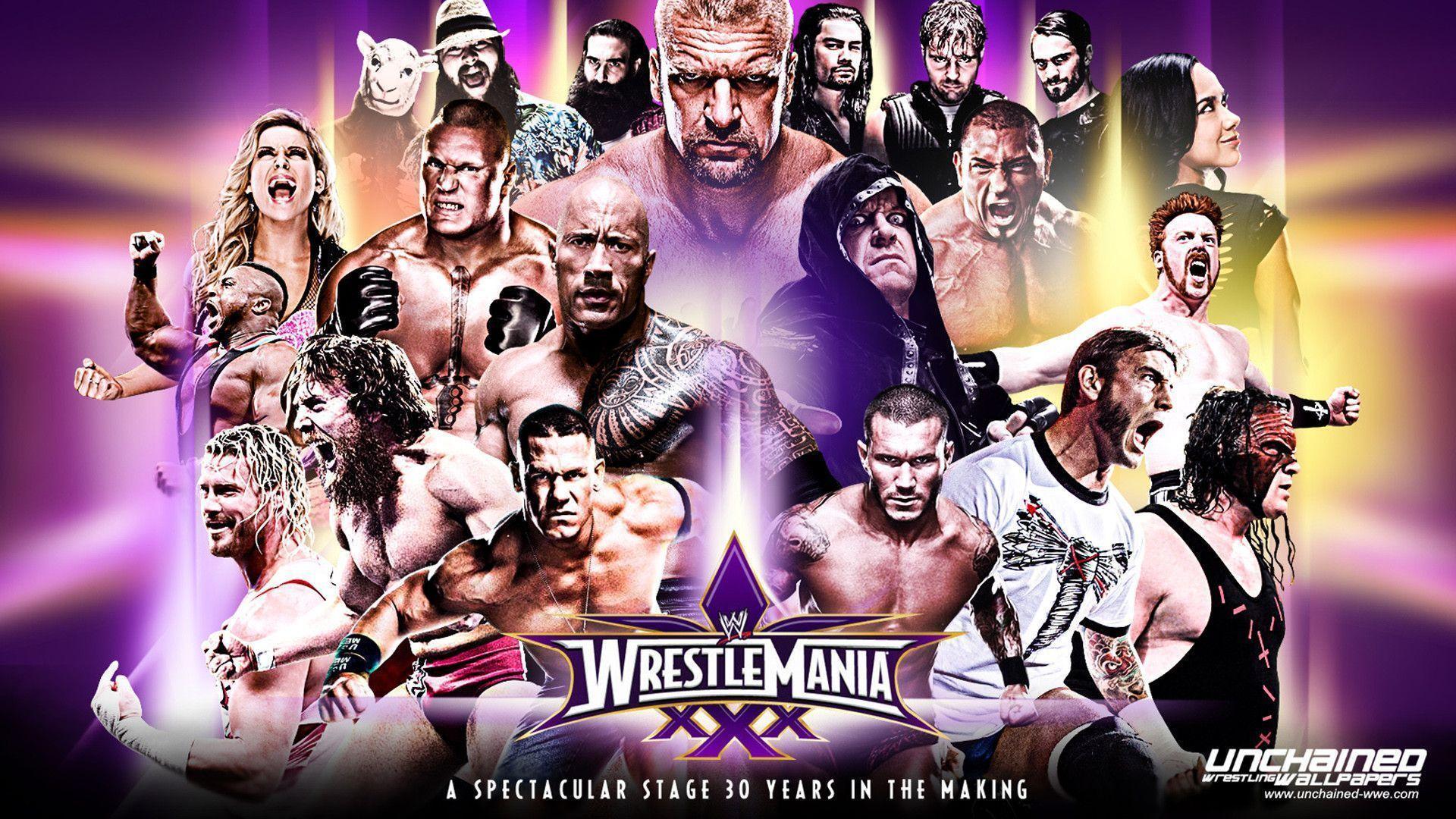Kick Off Wallpaper! WWE WrestleMania "30 Years In The Making