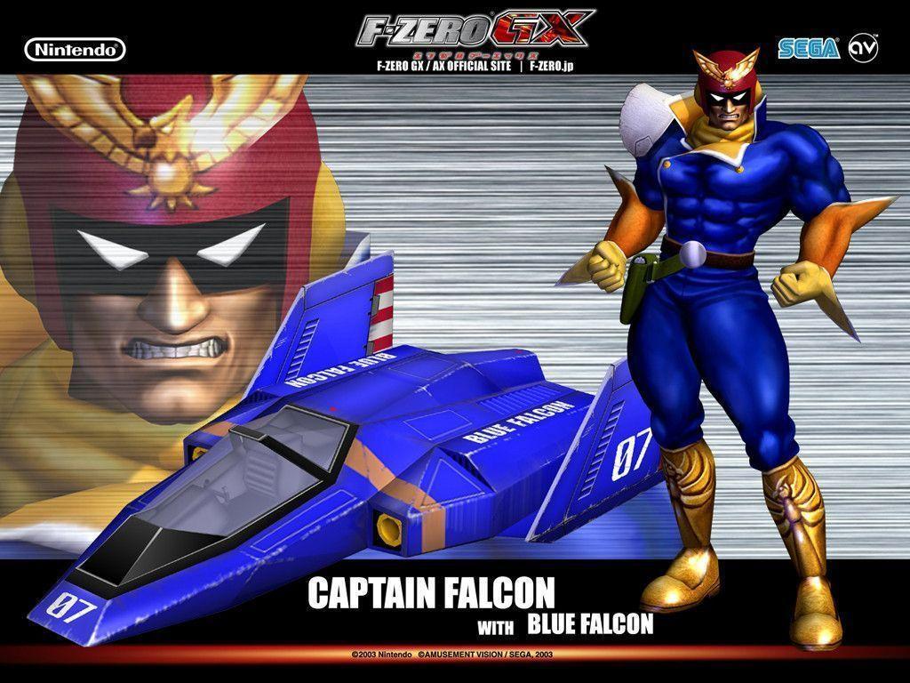 Captain Falcon & F Zero GX AX X Wallpaper