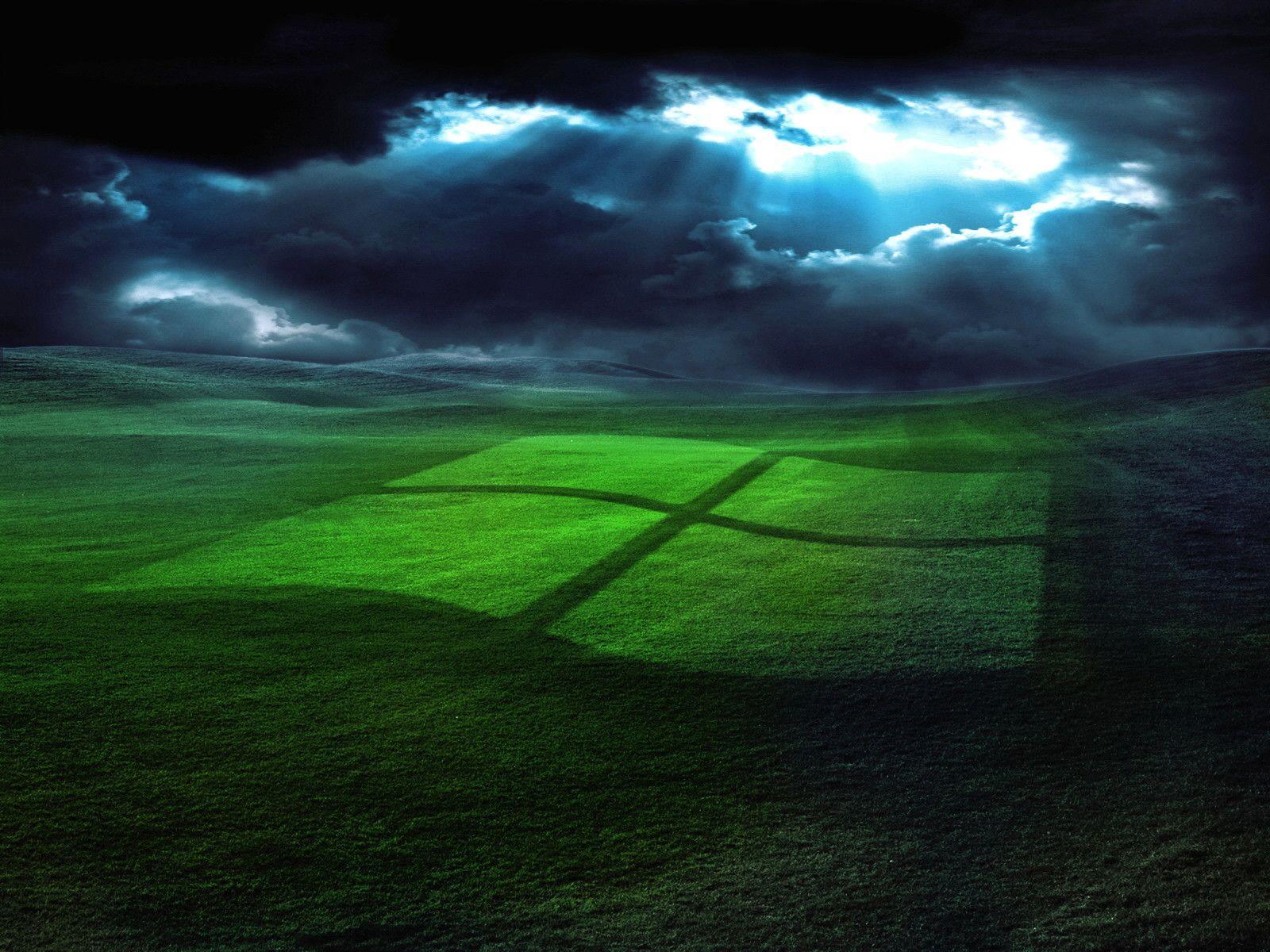 Windows Farm Focus Wallpaper