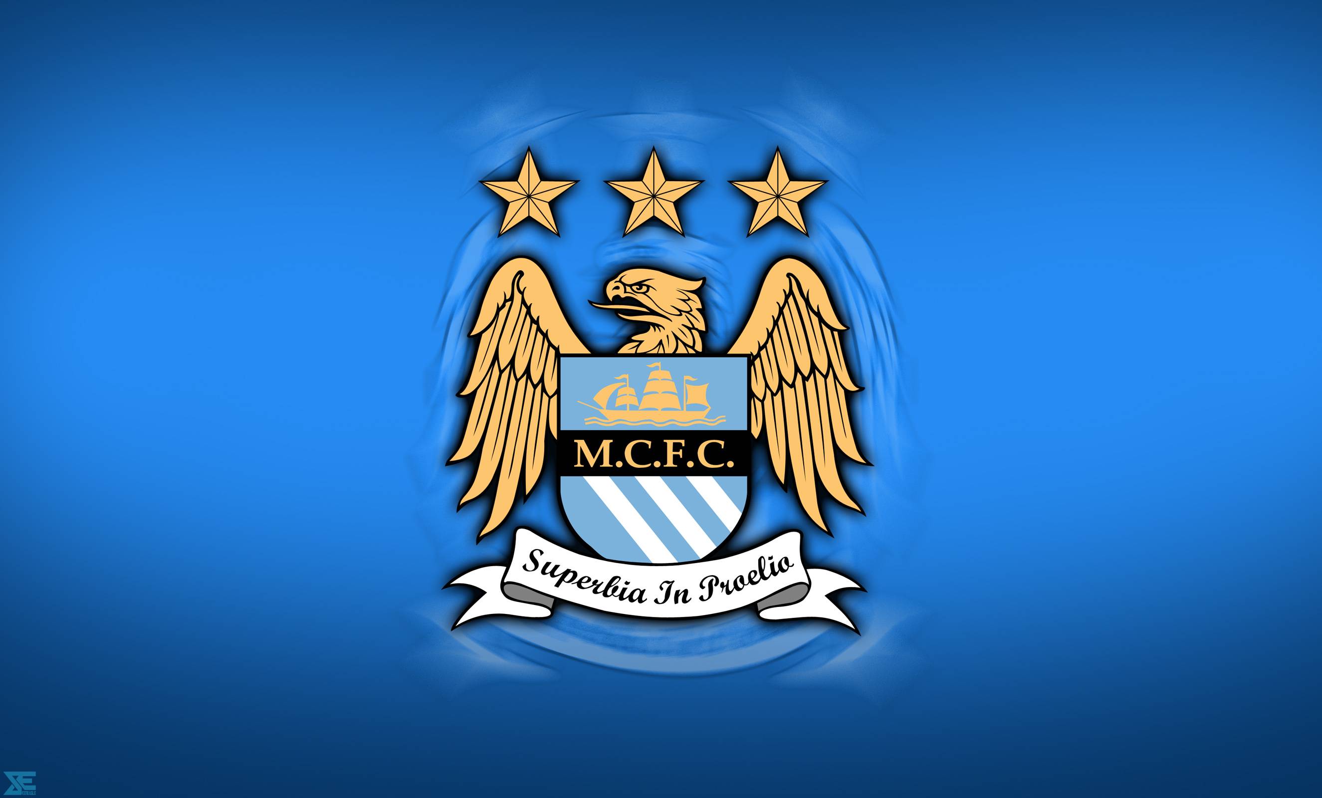 Download Wallpaper Manchester City FC full HD football logo