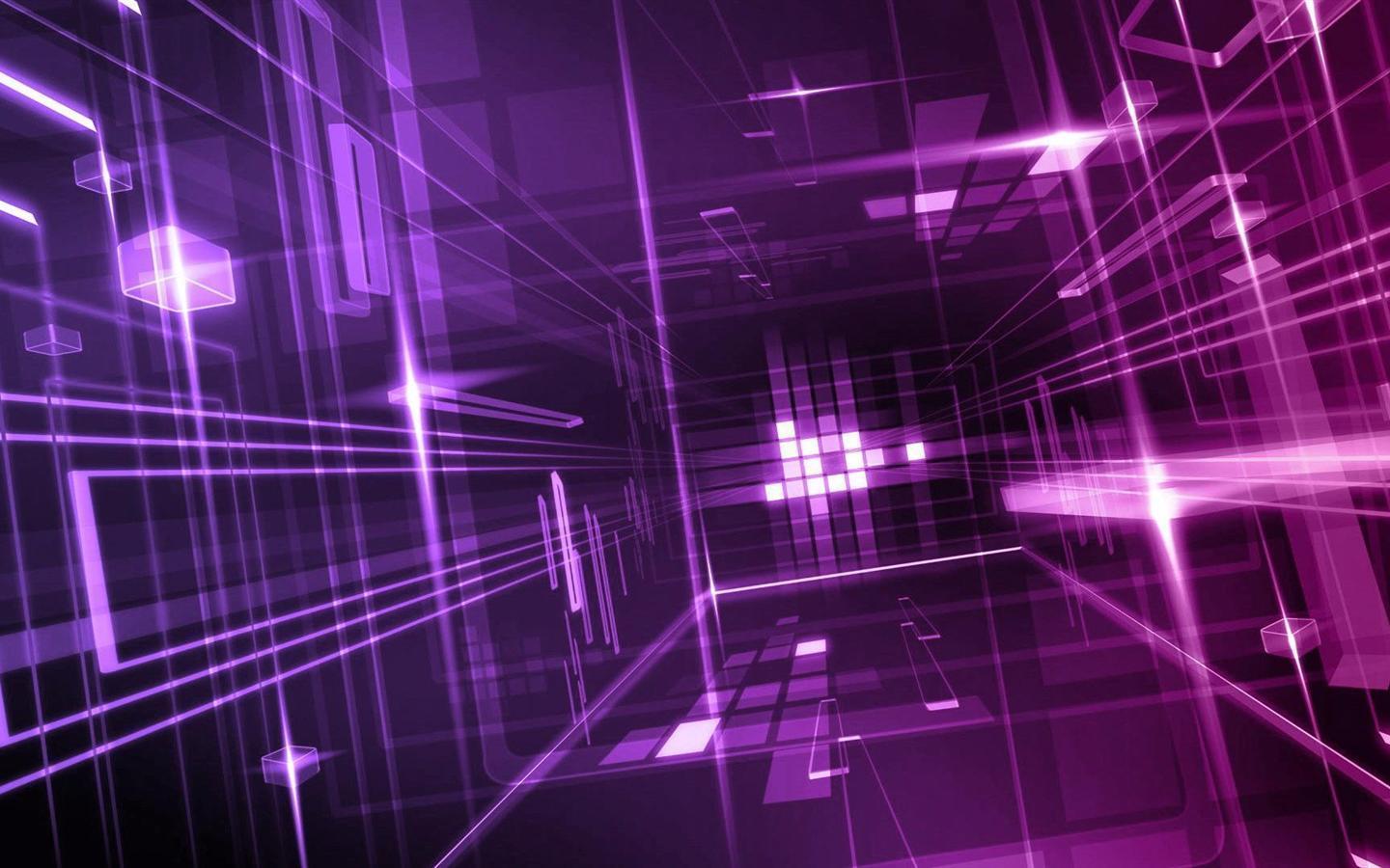 Purple 3D Design Background