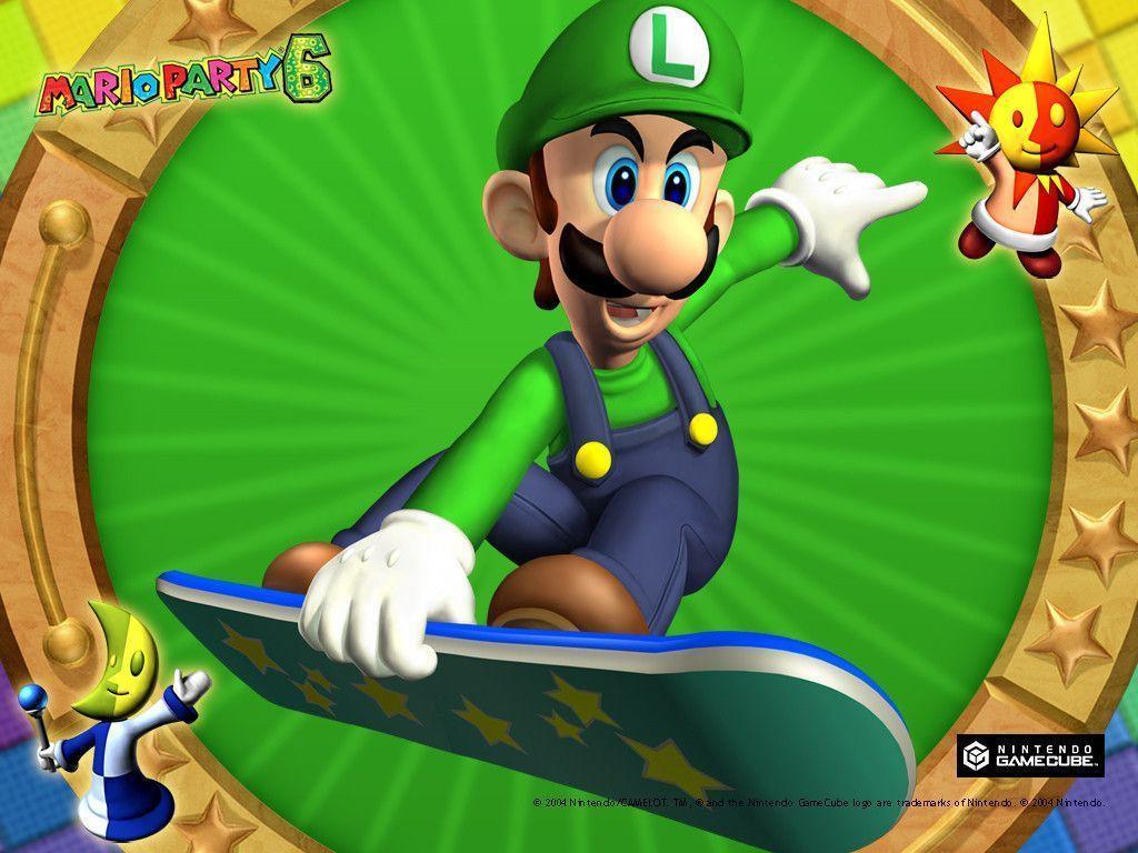 Mario Party 6 Luigi Wallpaper Party Wallpaper 3407732