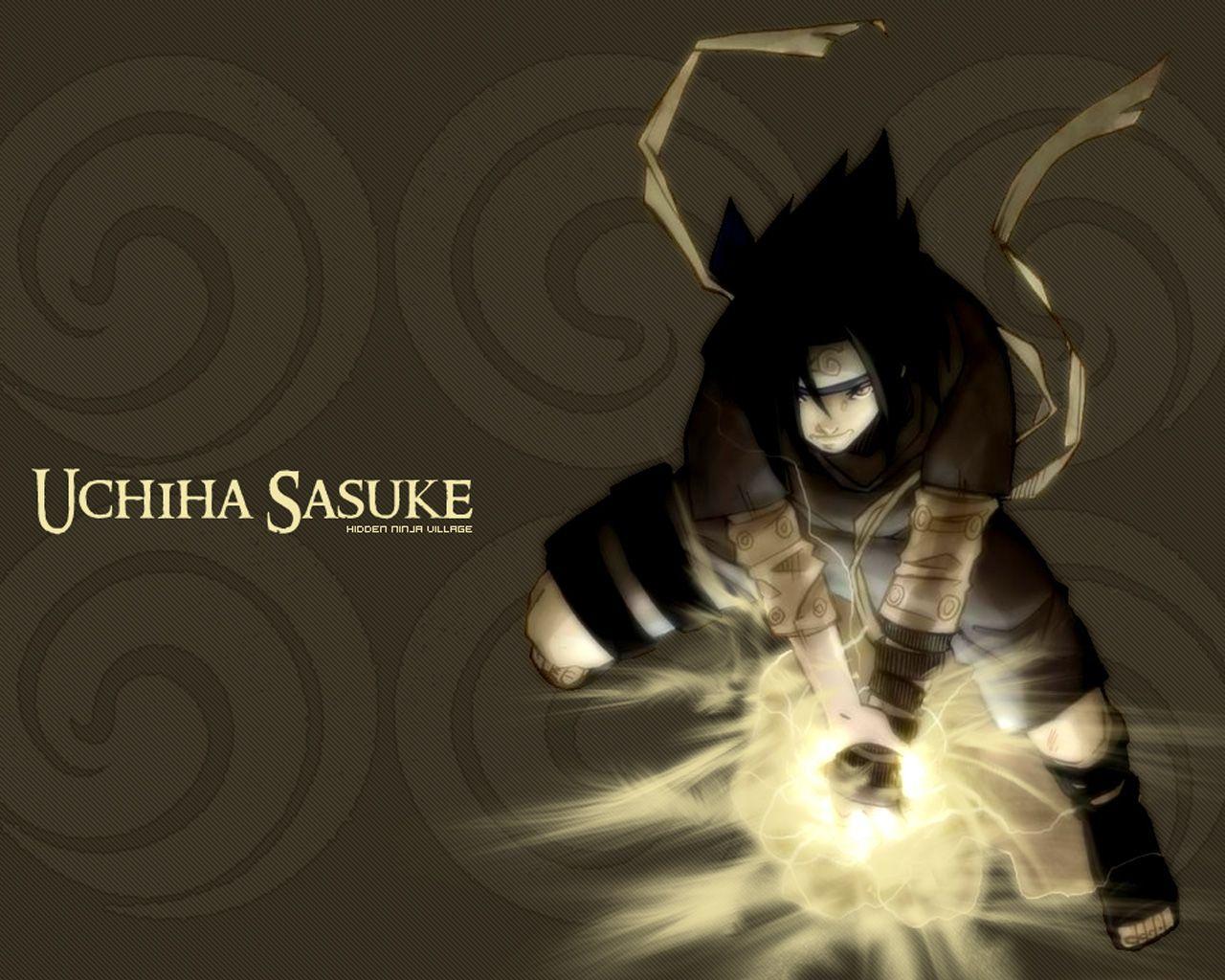 Wallpaper For > Sasuke Uchiha Wallpaper