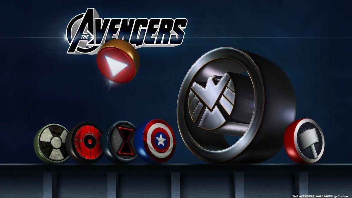 Wallpaper For > Avengers Logo Wallpaper iPhone